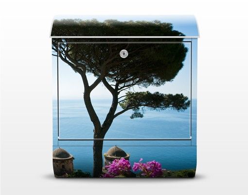 Letterbox - View From The Garden Over The Sea