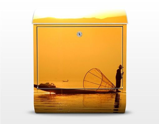 Letterbox - Fisherman And Sunrise