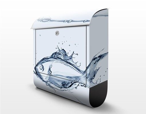 Letterbox - Liquid Silver Fish