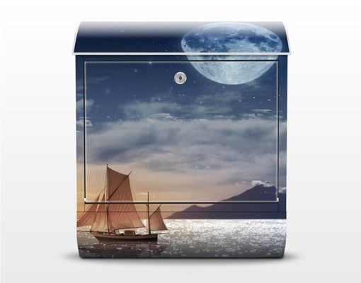 Letterbox - Moon Night Sea