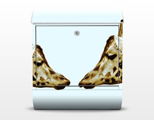Letterbox - Giraffes In Love