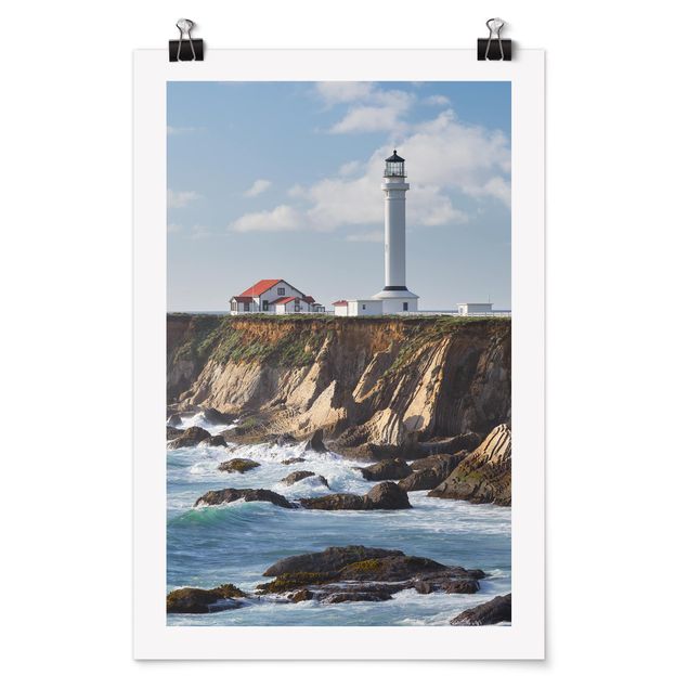 Poster beach - Point Arena Lighthouse California
