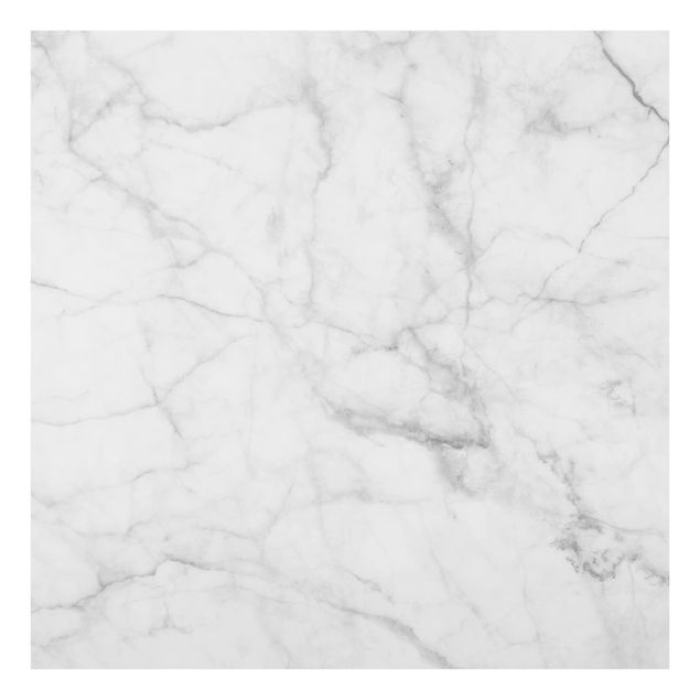 Glass Splashback - Bianco Carrara - Square 1:1