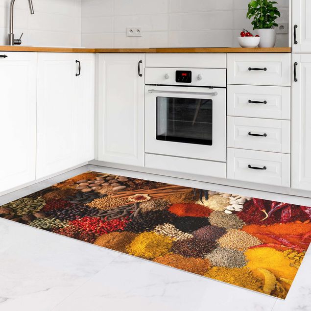 kitchen runner rugs Exotic Spices