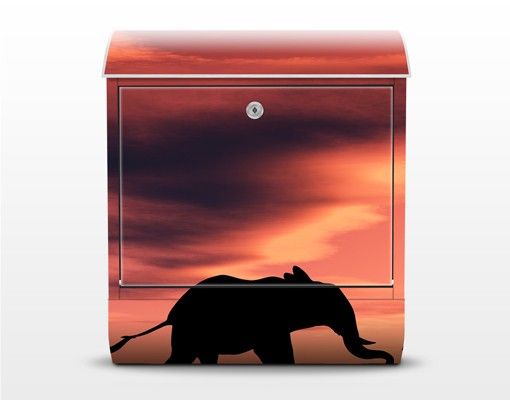 Letterbox - Savannah Elephant Family