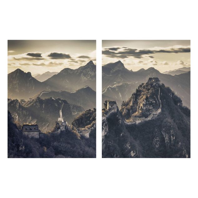Print on canvas 2 parts - The Great Chinese Wall