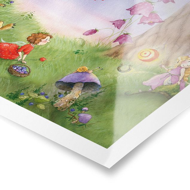 Poster - Little strawberry strawberry fairy- In The Forest
