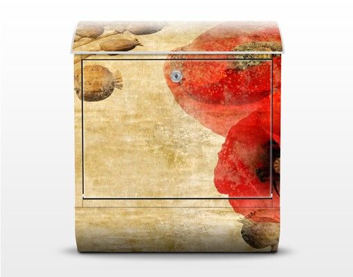 Letterbox - Poppy Flower
