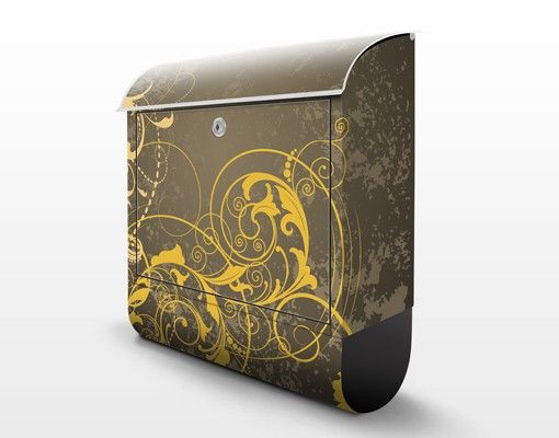 Letterbox - Flourishes In Gold