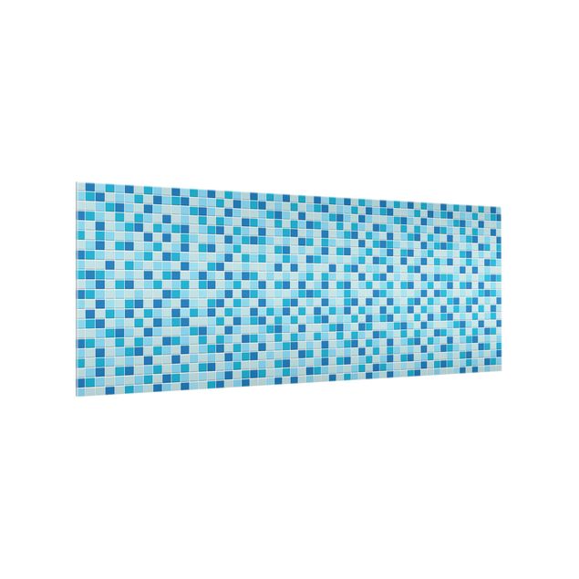 Glass splashbacks Mosaic Tiles Ocean Sound