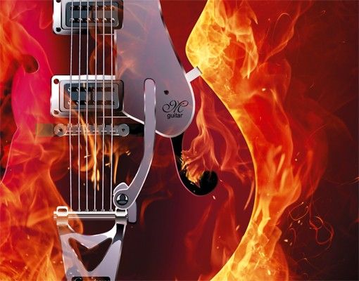 Letterbox - Guitar In Flames