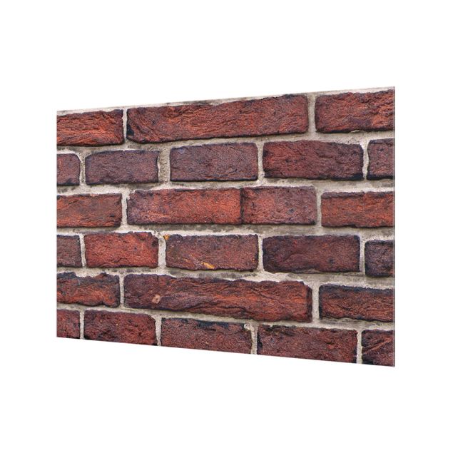Splashback - Brick Wall Red