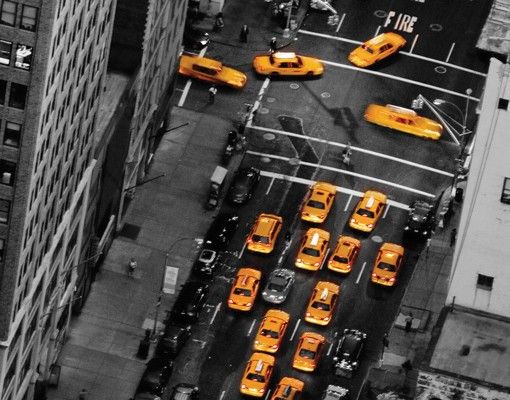 Letterbox - Taxi Lights Manhattan