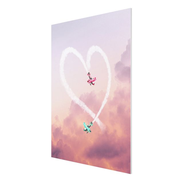 Print on forex - Heart With Airplanes