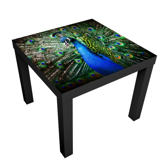 Adhesive film for furniture IKEA - Lack side table - Noble Peacock