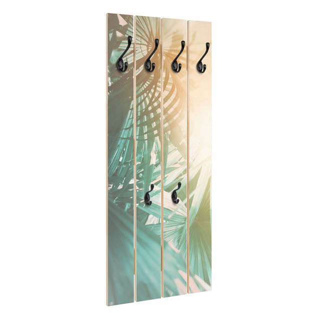 Coat rack - Tropical Plants Palm Trees At Sunset