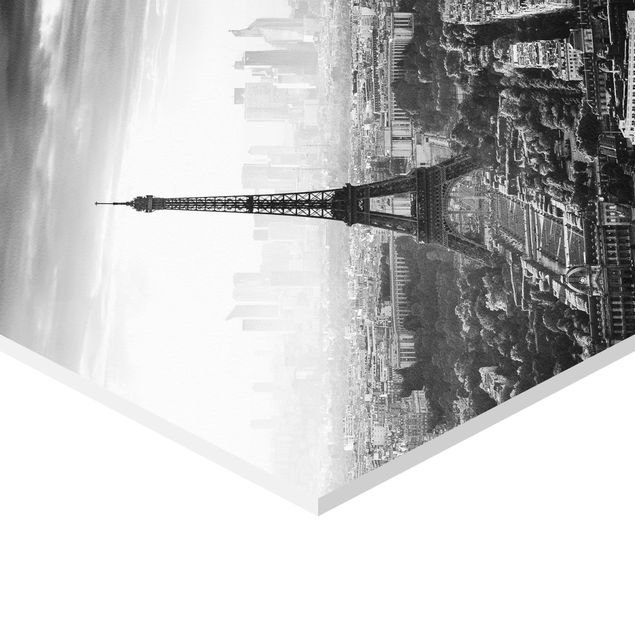Forex hexagon - The Eiffel Tower From Above Black And White