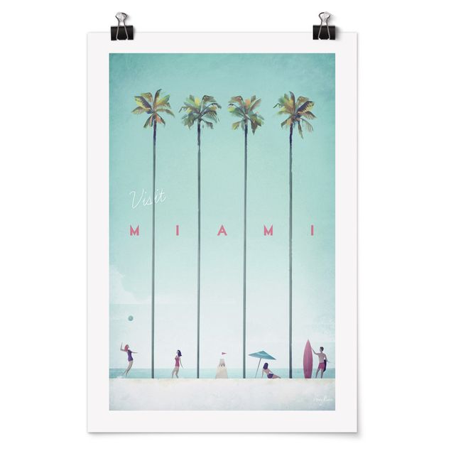 Poster - Travel Poster - Miami