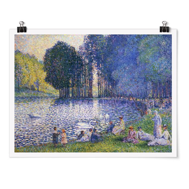 Poster - Henri Edmond Cross - The Lake In The Bois De Boulogne