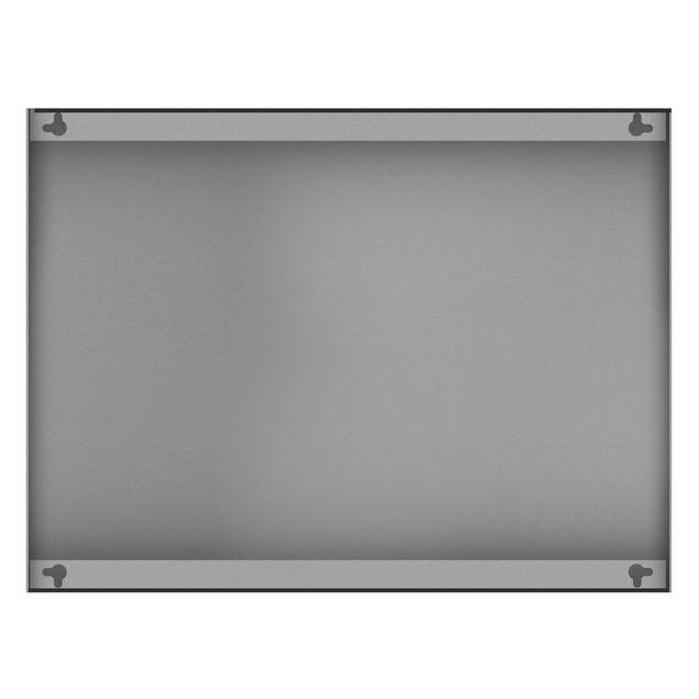 Magnetic memo board - Indigenous Clay Geometry On Dark Grey