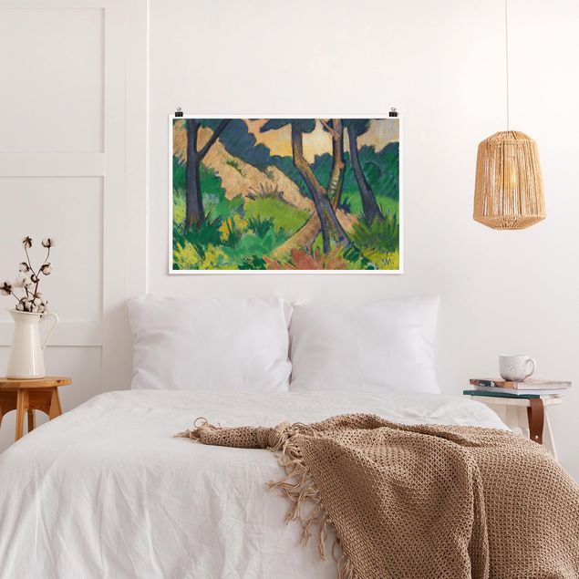 Poster - Otto Mueller - Landscape III