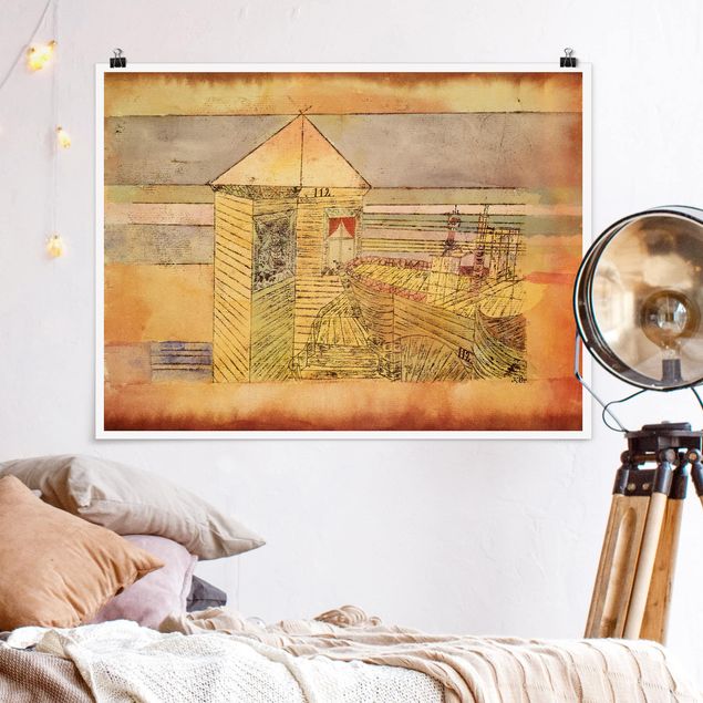 Poster - Paul Klee - Wonderful Landing, Or '112!'