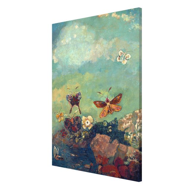 Magnetic memo board - Odilon Redon - Butterflies