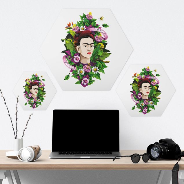 Forex hexagon - Frida Kahlo - Frida, Monkey And Parrot