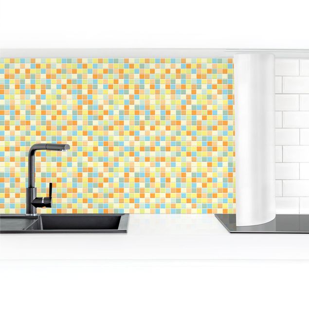 Kitchen wall cladding - Mosaic Tiles Summer Set