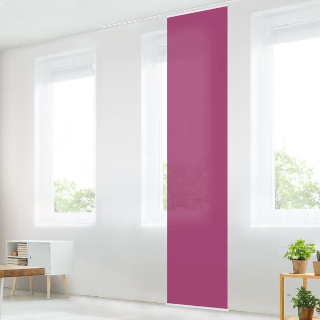 Sliding panel curtain - Orchid