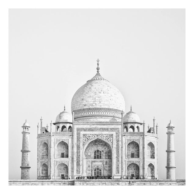 Glass Splashback - Taj Mahal In Gray - Square 1:1