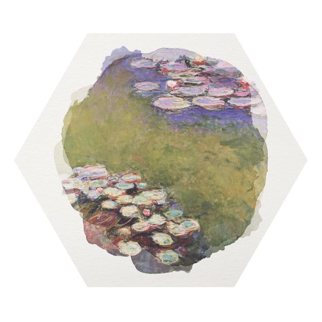 Forex hexagon - WaterColours - Claude Monet - Water Lilies