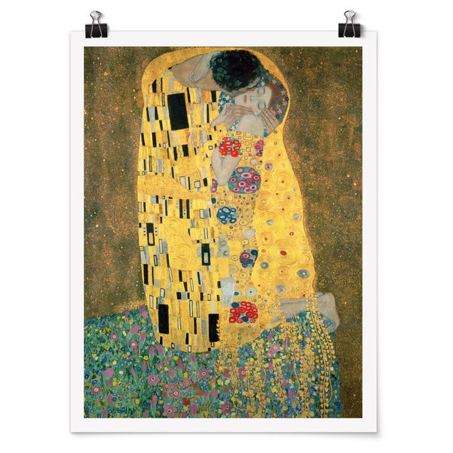 Poster art print - Gustav Klimt - The Kiss