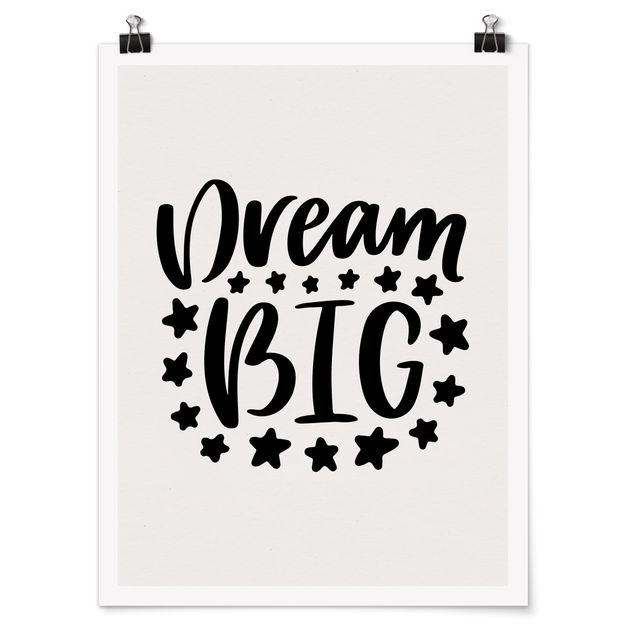 Poster quote - Dream big