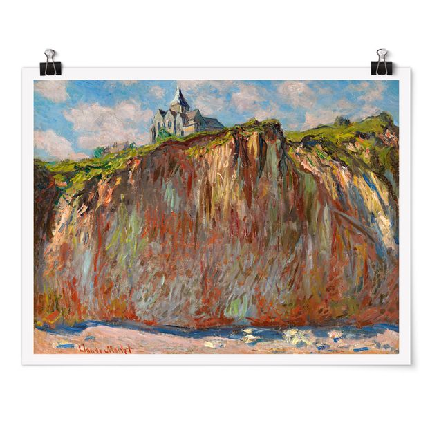 Poster - Claude Monet - The Church Of Varengeville In The Morning Light