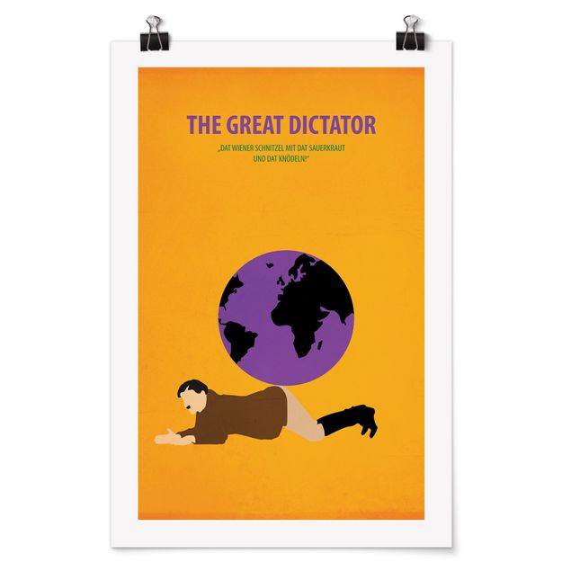 Poster - Film Poster The Great Dictator
