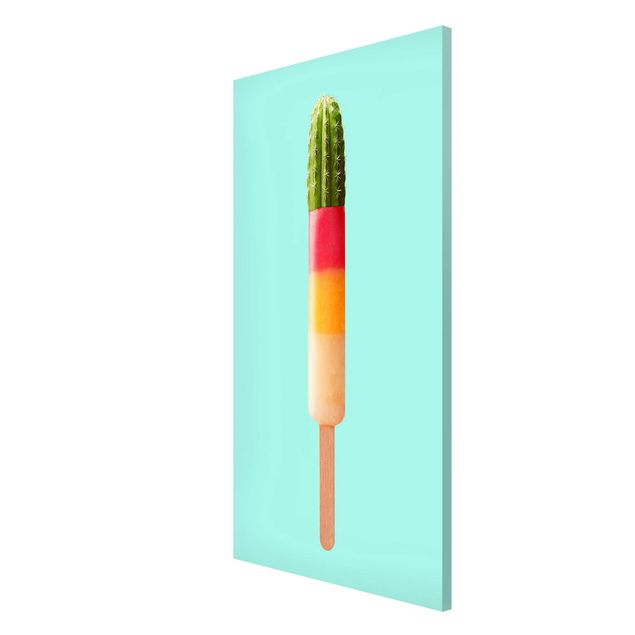 Magnetic memo board - Popsicle With Cactus