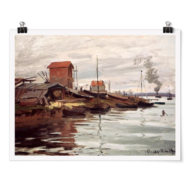 Poster - Claude Monet - The Seine At Petit-Gennevilliers