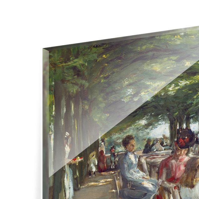 Glass Splashback - Max Liebermann - The Restaurant Terrace Jacob - Landscape 3:4