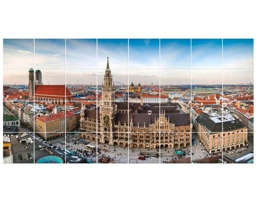 Tile sticker - City Of Munich