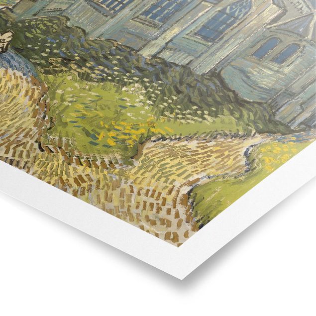 Poster art print - Vincent van Gogh - The Church at Auvers