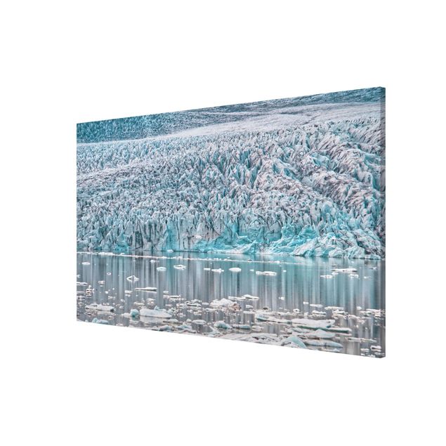 Magnetic memo board - Glacier On Iceland
