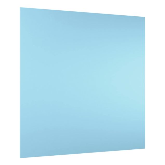 Glass Splashback - Pastel Blue - Square 1:1