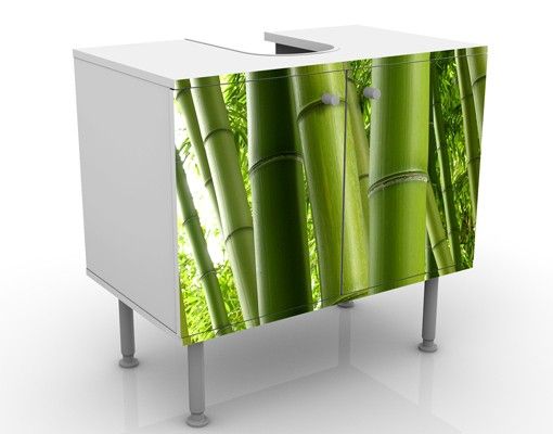Wash basin cabinet design - Bamboo Trees No.1