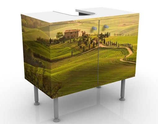 Wash basin cabinet design - Chianti Tuscany