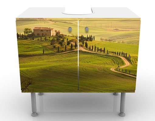 Wash basin cabinet design - Chianti Tuscany