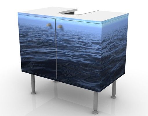 Wash basin cabinet design - Dark Water