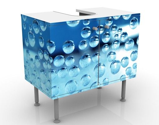 Wash basin cabinet design - Dark Bubbles