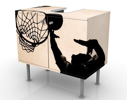 Wash basin cabinet design - Basketball