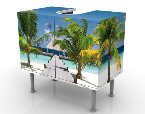 Wash basin cabinet design - Catwalk To Paradise